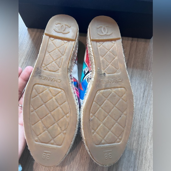 Chanel multicolor espadrilles size 38 - Picture 9 of 13